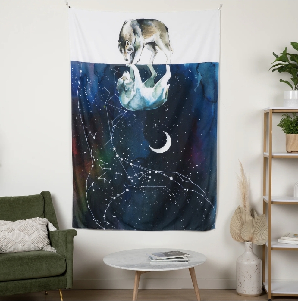Lora ZOMBIE The GREAT SOUL tapestry  NEW